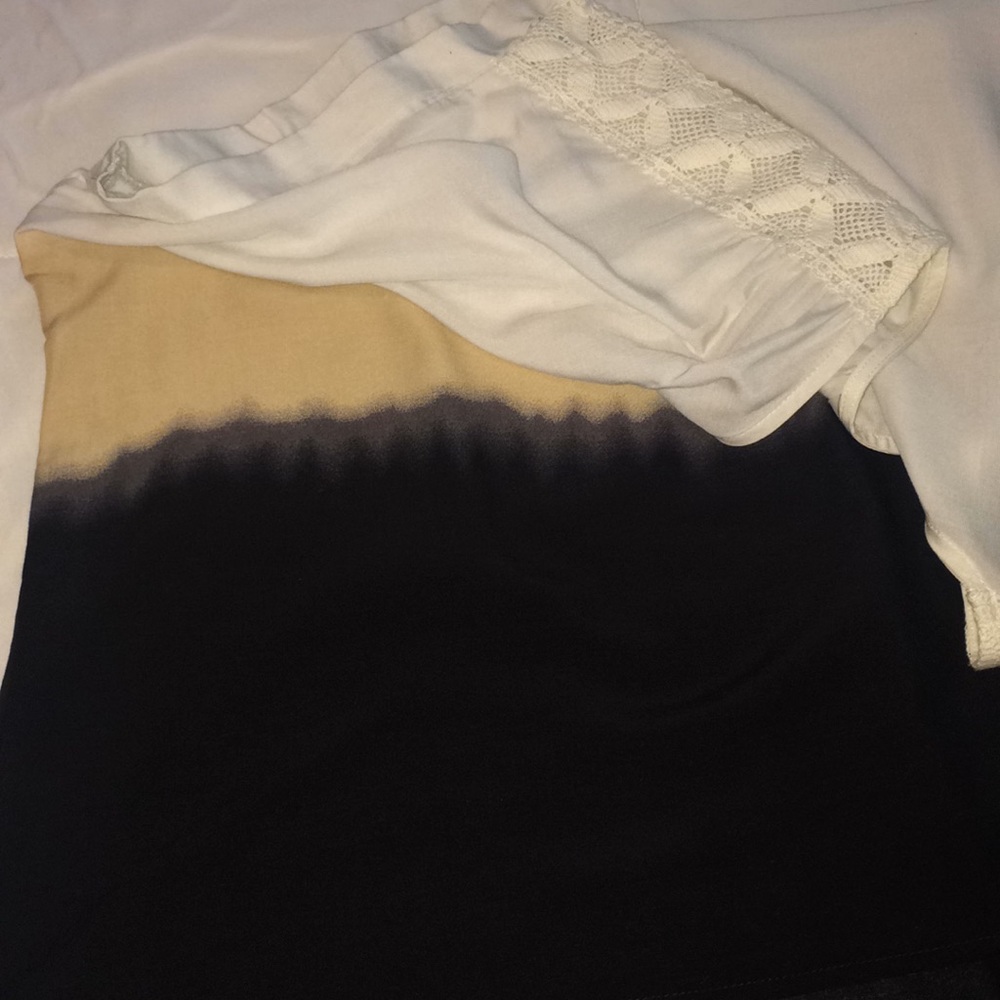 Ombre Vneck 100%Rayon